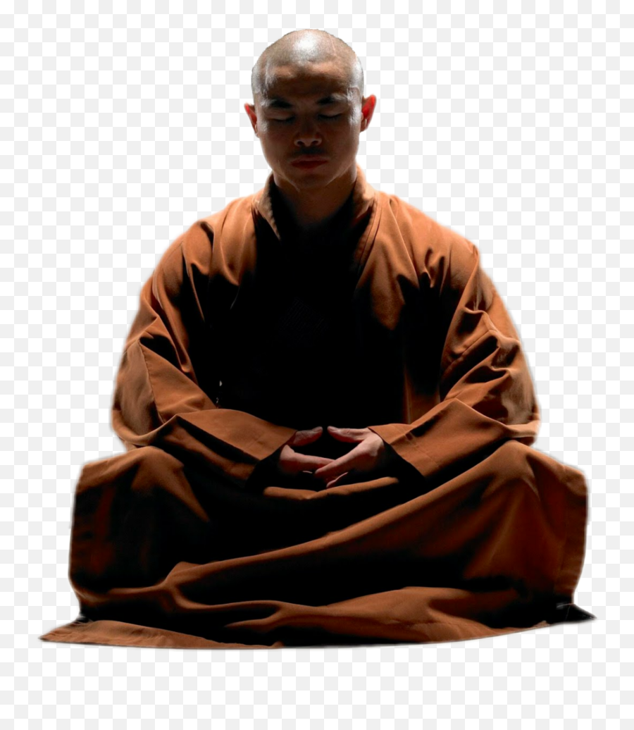 Monk - Zen Buddhism Meditation Emoji,Monk Emoji