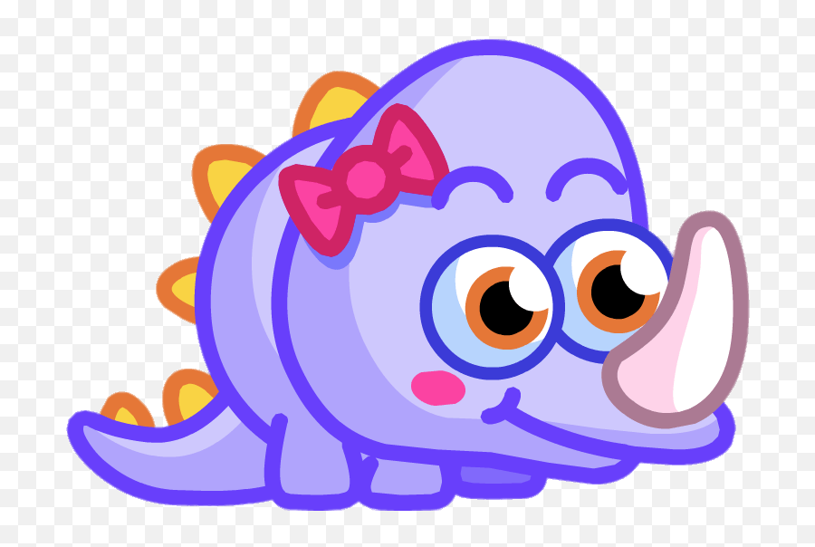 Doris The Rummaging Plotamus Regarde À Droite Clipart - Full Doris Moshi Monsters Emoji,Forgetful Emoji