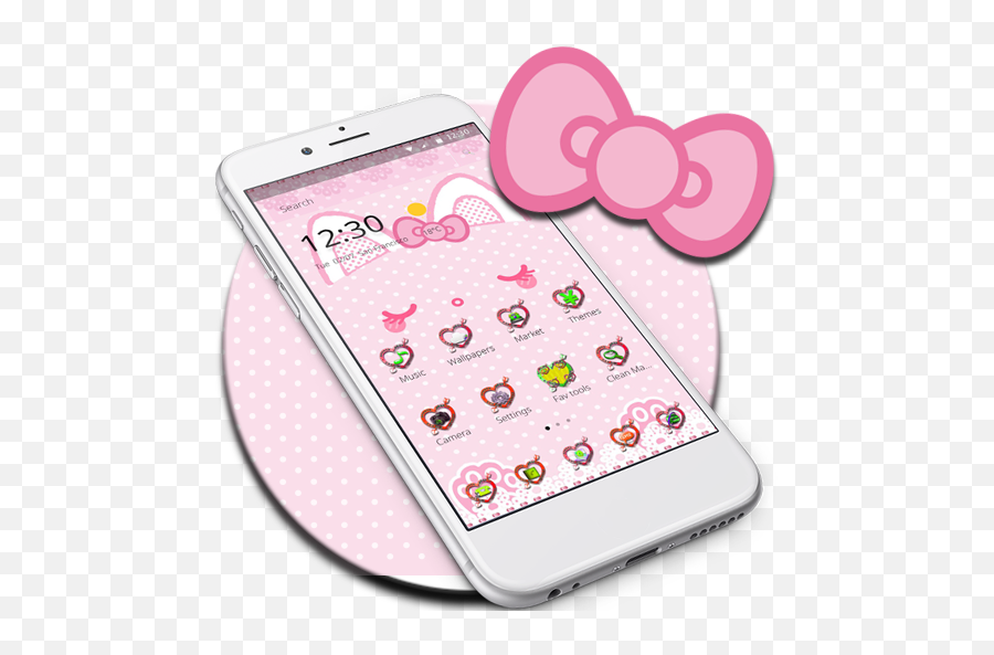 Kitty Pink Princess Cat Bow U2013 Google Play - Iphone Emoji,Oktoberfest In Emojis