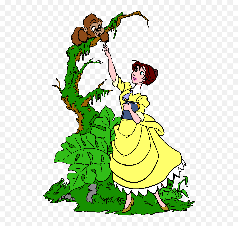 Jane Cliparts Download Free Clip Art - Tarzan Disney Clipart Emoji,Porter Emoji