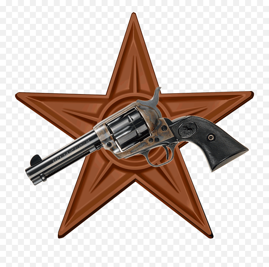 American Old West Barnstar - Wild West Star Png Emoji,Gun Emoji