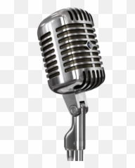 Microphone Png And Vectors For Free Download - Dlpngcom Old Time Microphone Emoji,Emoji Gun Microphone