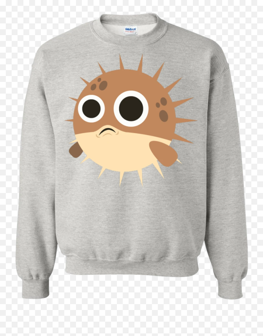 Puff Fish Emoji Sweatshirt U2013 Wind Vandy - Sweater,Fish Emoji Transparent