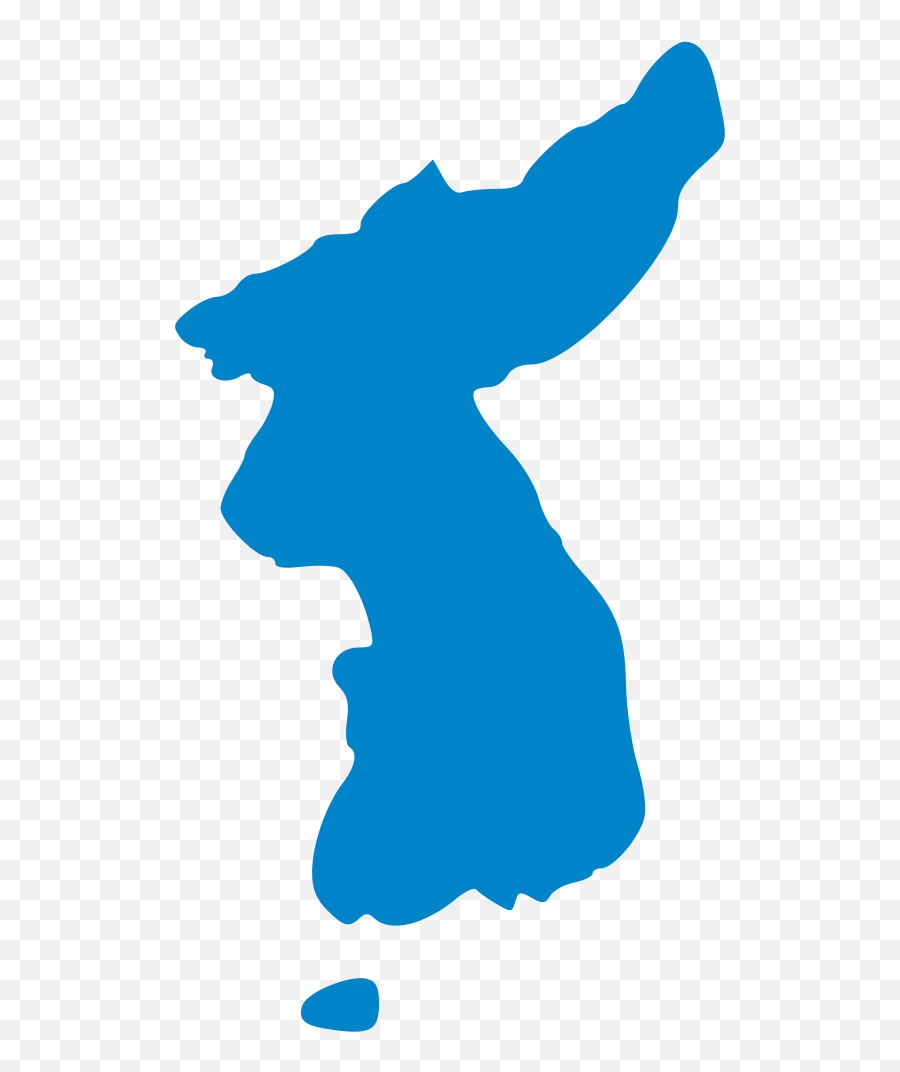 File - Korea Map Svg Korean Unification Flag Clipart Korean Unification Flag Emoji,Croatia Flag Emoji