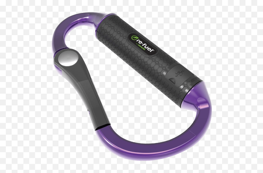 Re - Fuel 3000mah Power Bank Carabiner Portable Emoji,Rock Climbing Emoji