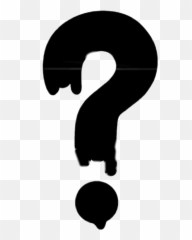 Question Mark Stickers - Logo Transparent Emoji