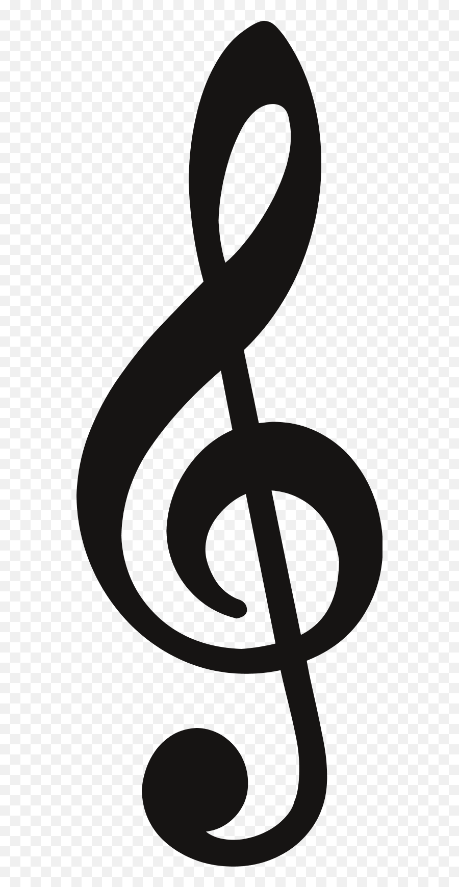 Free Music Symbols Png Download Free Clip Art Free Clip - Treble Clef Transparent Emoji,Music Notes Emoticon