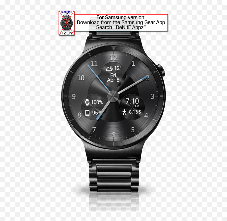 Black Metal Hd Watch Face Widget U0026 Live Wallpaper 510 - Solid Emoji,Samsung Emoji Translator