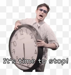 Edit - Its Time To Stop Meme Png Emoji,Filthy Frank Emoji