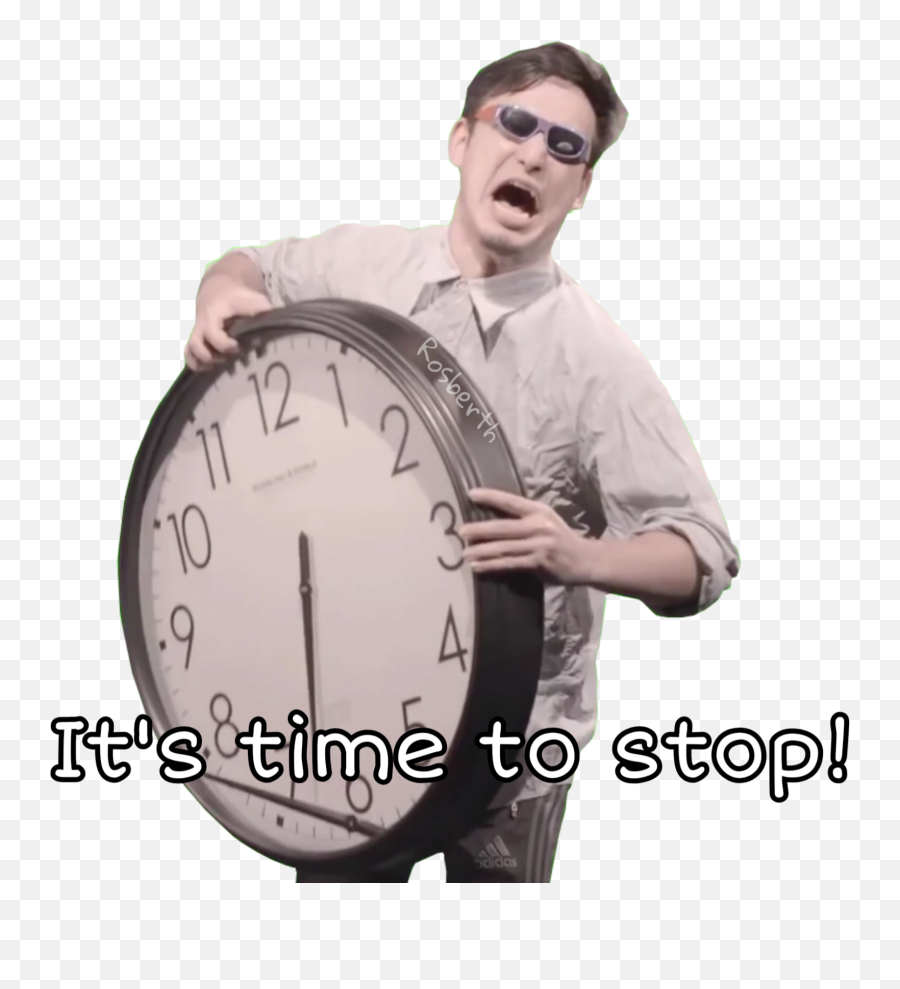 Edit - Its Time To Stop Meme Png Emoji,Filthy Frank Emoji