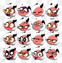 Taux on Twitter My personal emoticon set incase anyone - Happy Emoji