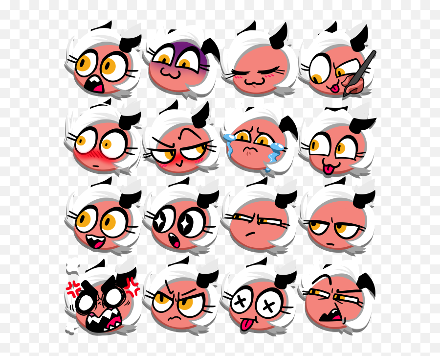 Taux On Twitter My Personal Emoticon Set Incase Anyone - Happy Emoji,Personal Emoticon