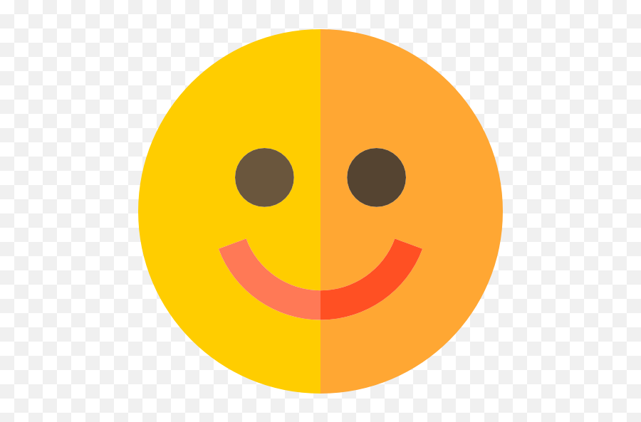 Shapes Smiling Happy Smiley - Happy Face Flat Icon Emoji,Starry Eyed Emoticon
