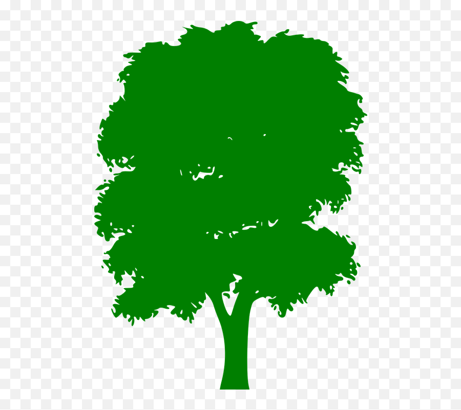 Free Outside Nature Vectors - Green Tree Clip Art Emoji,Flirt Emoticon