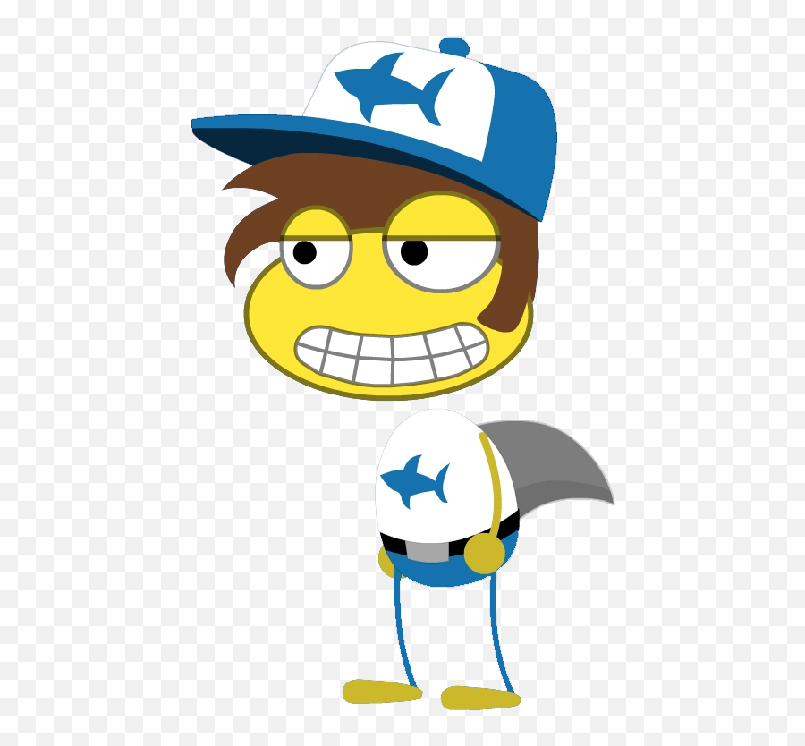 Shark Fin Vendor - Poptropica Character Shark Emoji,Shark Emoticon