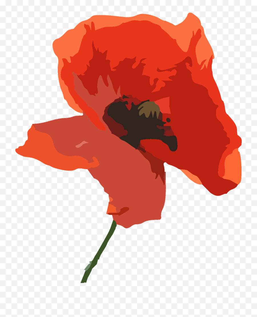Ftestickers Art Watercolor Flower Poppy - Prayers For Remembrance Sunday Emoji,Poppy Emoji