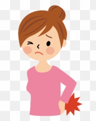 Back Pain Cartoon Clipart Eyeglasses - Sakit Punggung Saat Hamil Emoji,Back Pain Emoji