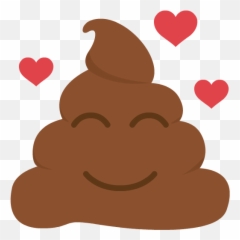 Cute Animated Poop Emoji -