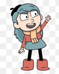 Hilda Netflix Hildanetflix Cartoon Girl - Hilda Netflix Emoji,Girl Waving Emoji