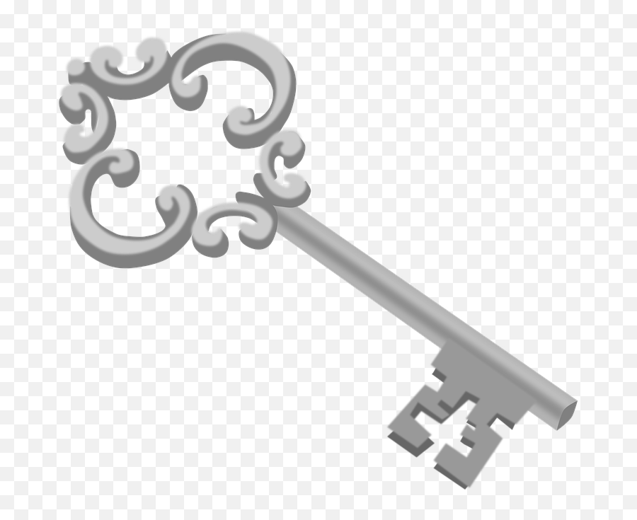 Free Safe Key Key Images - Silver Key Clip Art Emoji,Emotional Keyboard