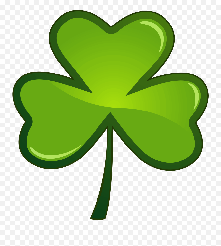 St Patricks Day Shamrock Png Clipart - Clip Art Saint Day Emoji,Clover And Star Emoji