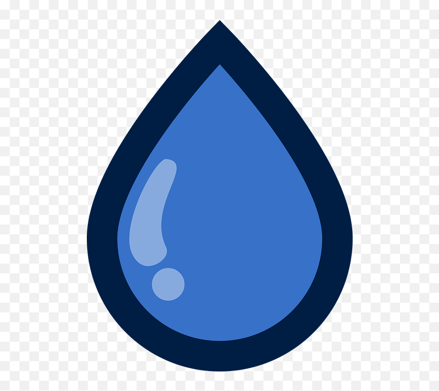 Water Drop No Background - Cannabidiol Emoji,Water Drop Emoji Transparent
