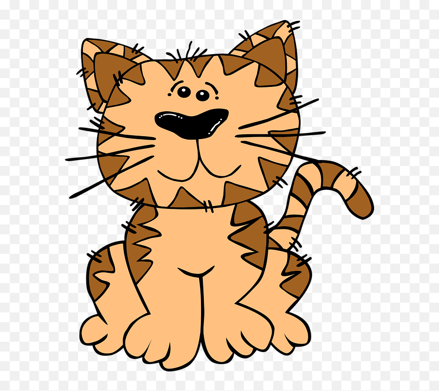 Cat Kitty Animals - Little Red Hen Cat Emoji,Kitty Cat Emoji
