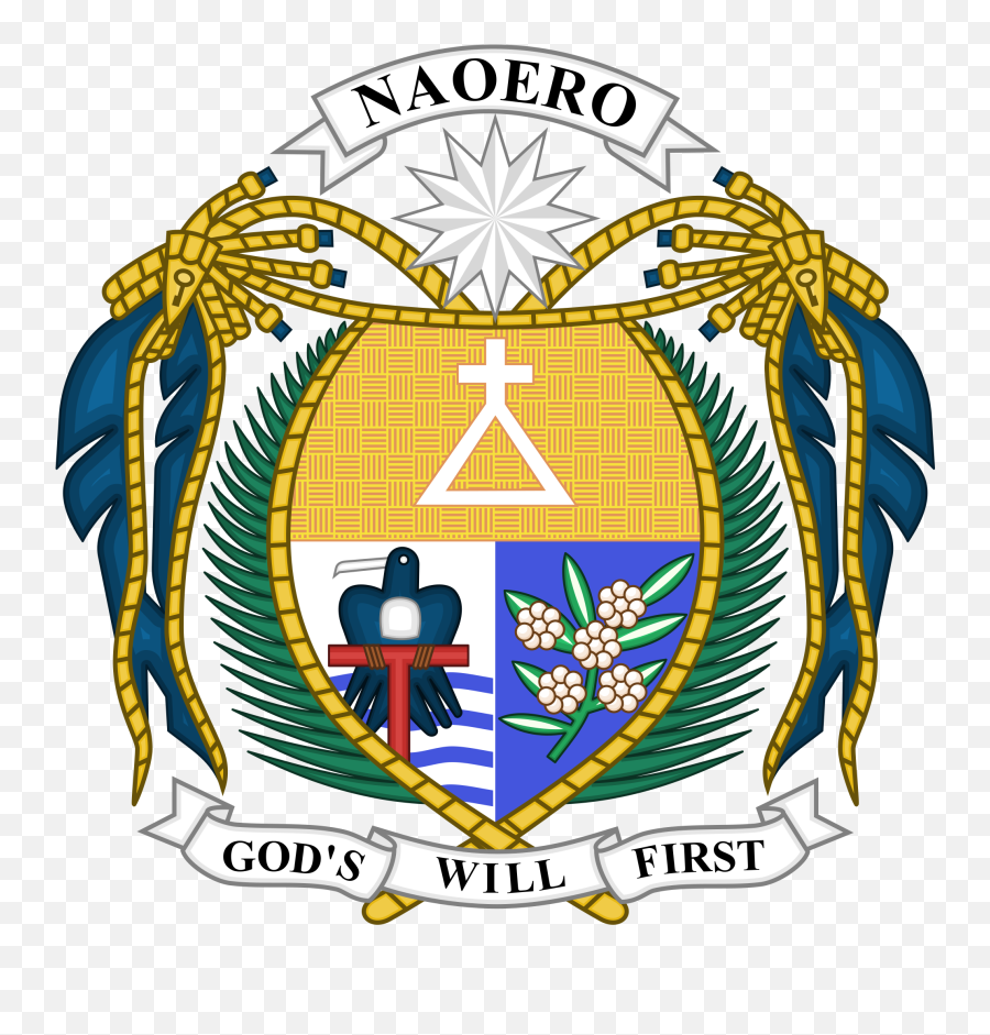 Coat Of Arms Of Nauru - Nauru Coat Of Arms Emoji,Meaning Of Emoticons Symbols