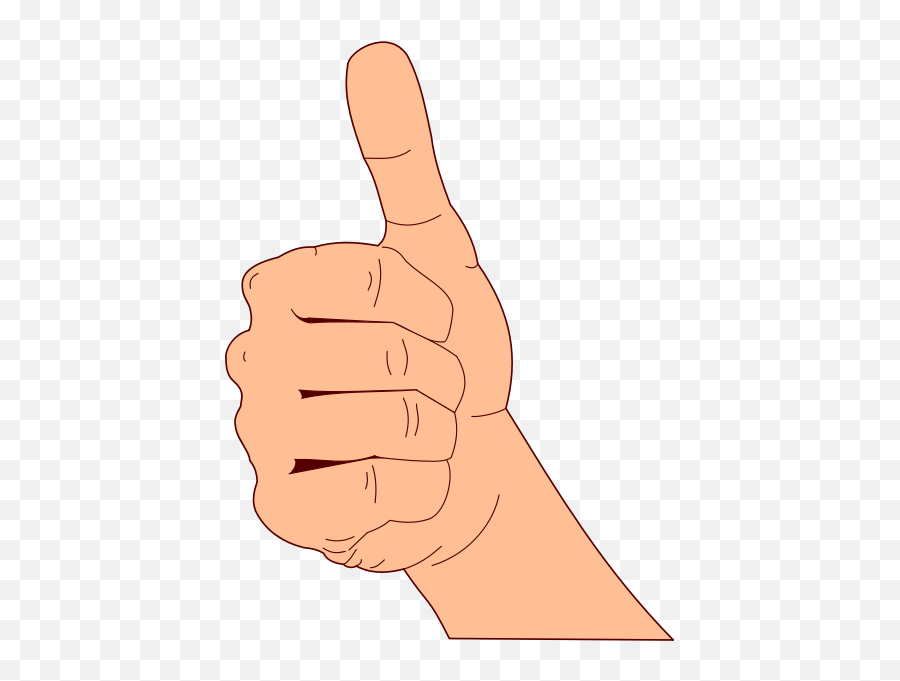 Thumbs Up - Sign Language Emoji,Metal Horns Emoji