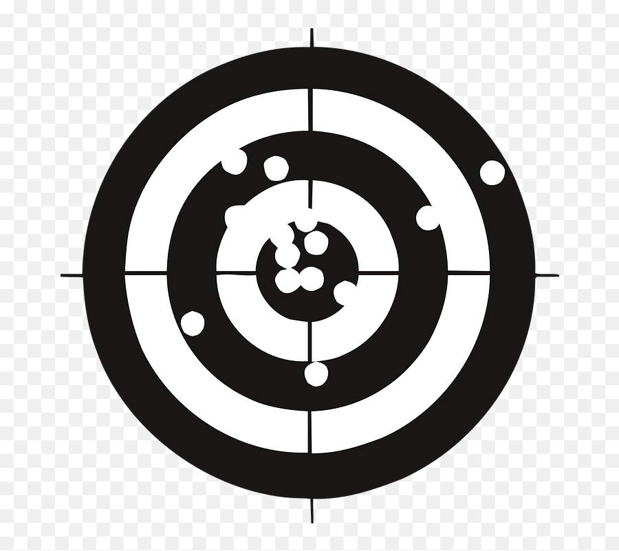 Target Crosshair Bullet Openings - Target Practice Png Emoji,Bullet Point Emoticon