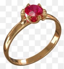 Ring Ornament - Transparent Background Ruby Ring Emoji,Wedding Ring Emoji