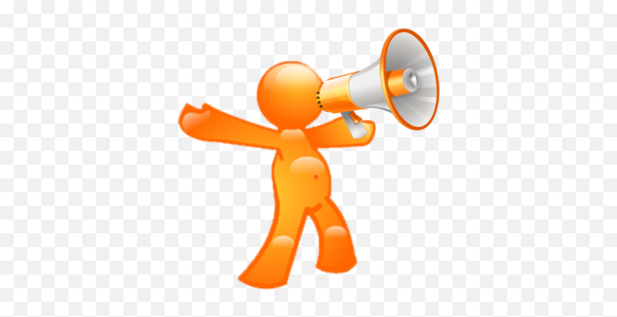 Attention Clipart Megaphone Attention Megaphone Transparent - Attention Clip Art Png Emoji,Bullhorn Emoji