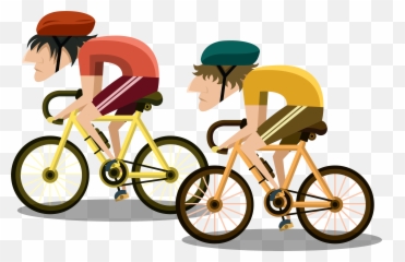 Cycle Race Clipart Png - Kartun Olahraga Balap Sepeda Emoji