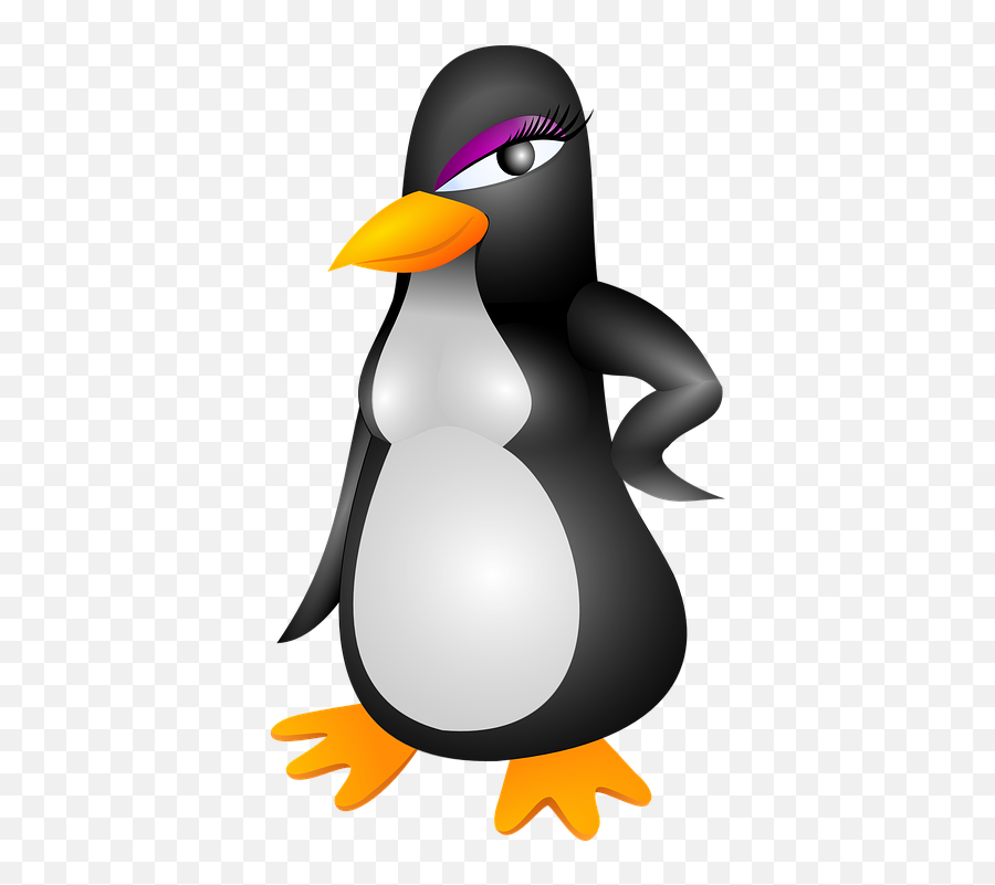 Free Arctic Penguin Vectors - Girl Penguin Emoji,Whale Emoji