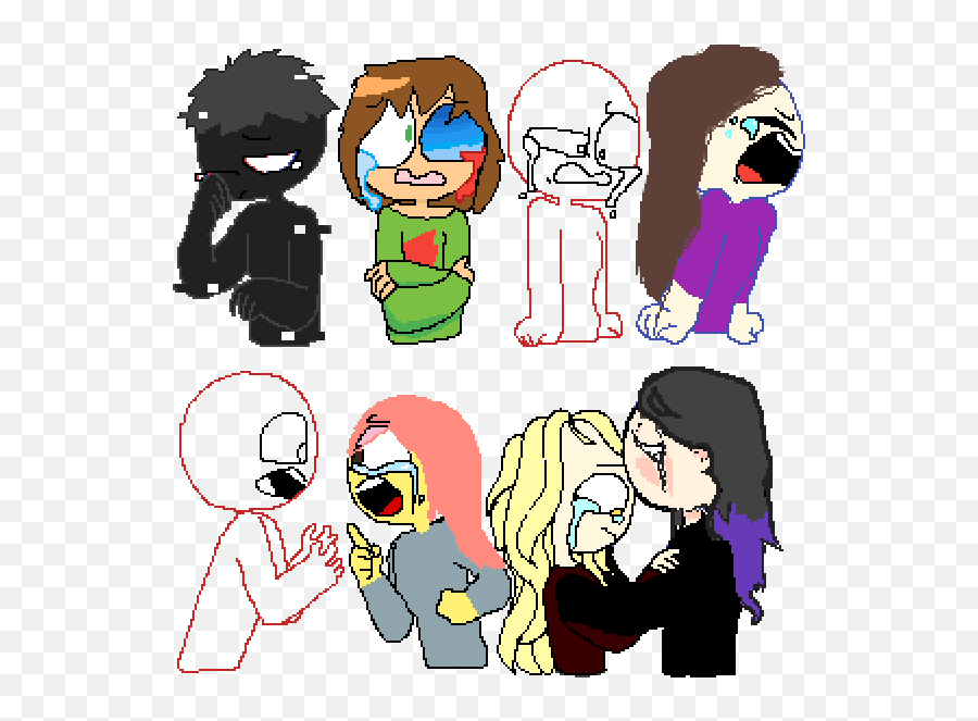 Pixilart - Iu0027m Le Cursed Emoji By Bubblysummertea Cartoon,As You Can See I'm An Emoji