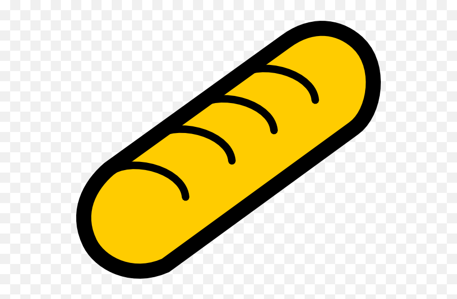 Egg Roll Drawing Free Download On Clipartmag - Baguette Clip Art Emoji,Egg Roll Emoji