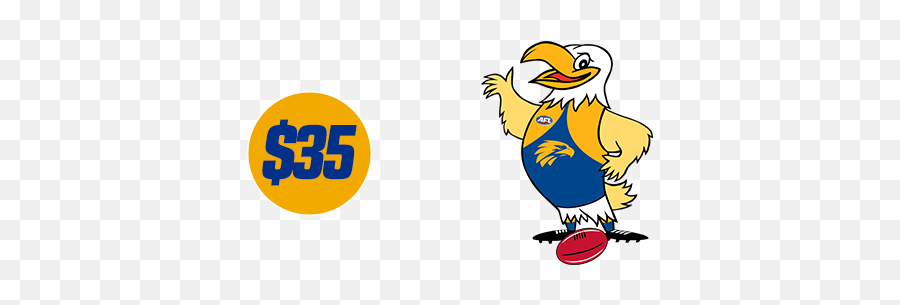 Junior Eagles - Clipart West Coast Eagles Emoji,Greek Emoticons