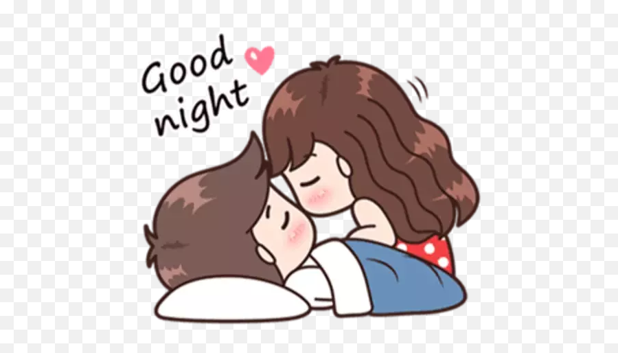 Romantic Couple Sticker - Wastickerapps 18 Apk Download Cute Good Night Couple Emoji,Goodnight Emoji