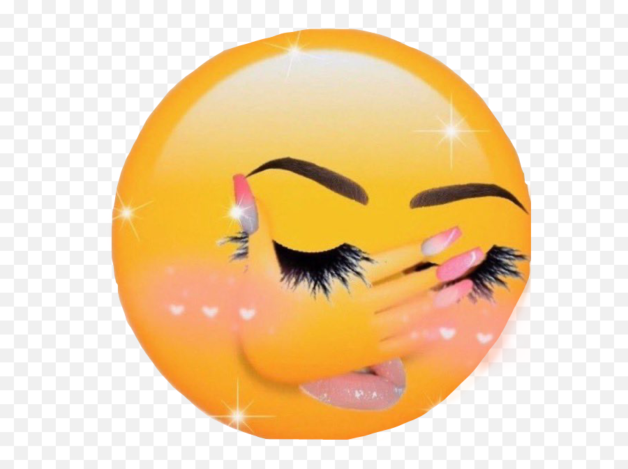 Emoji Emojigirl Imshy Shy Shygirl - Pretend Do Not See,Hehe Emoji