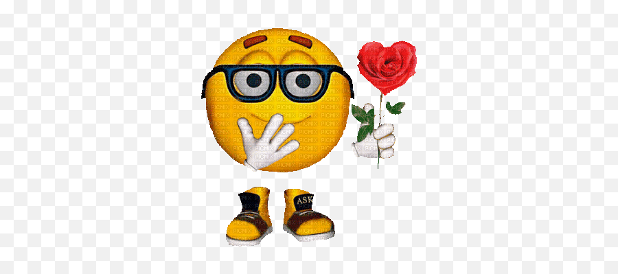 Emoticon - Rose Heart Emoji,Roses Emoticon