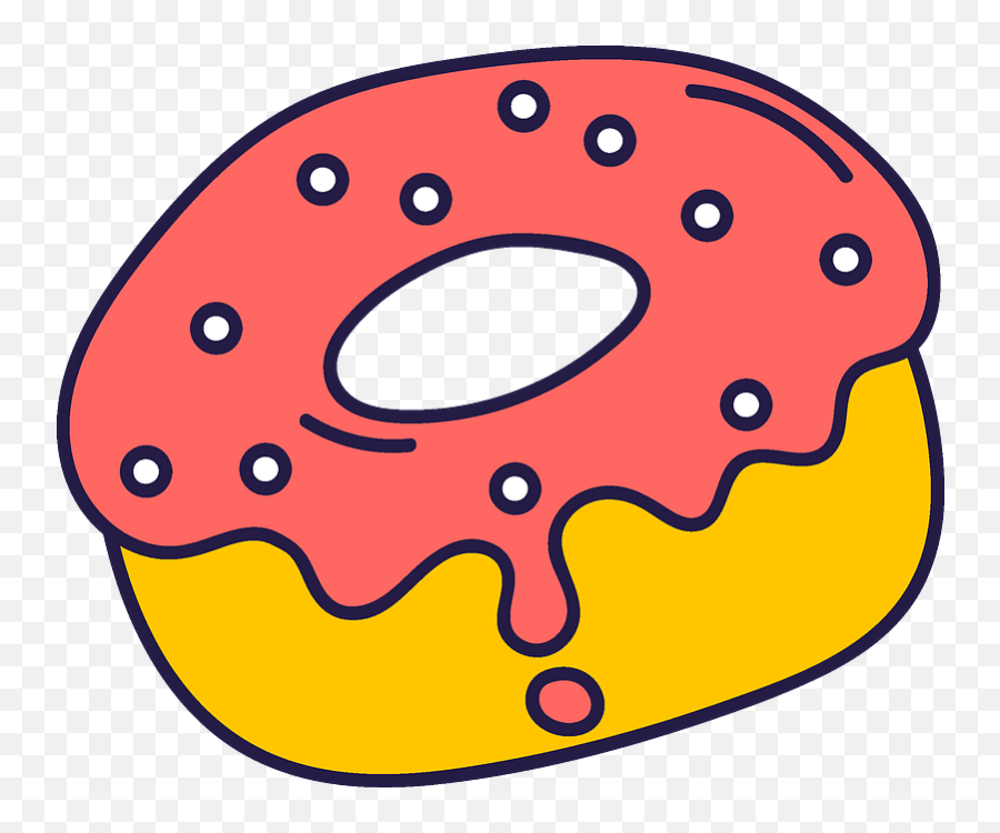Donut Clipart Free Download Transparent Png Creazilla - For Adult Emoji,Emoji Donut