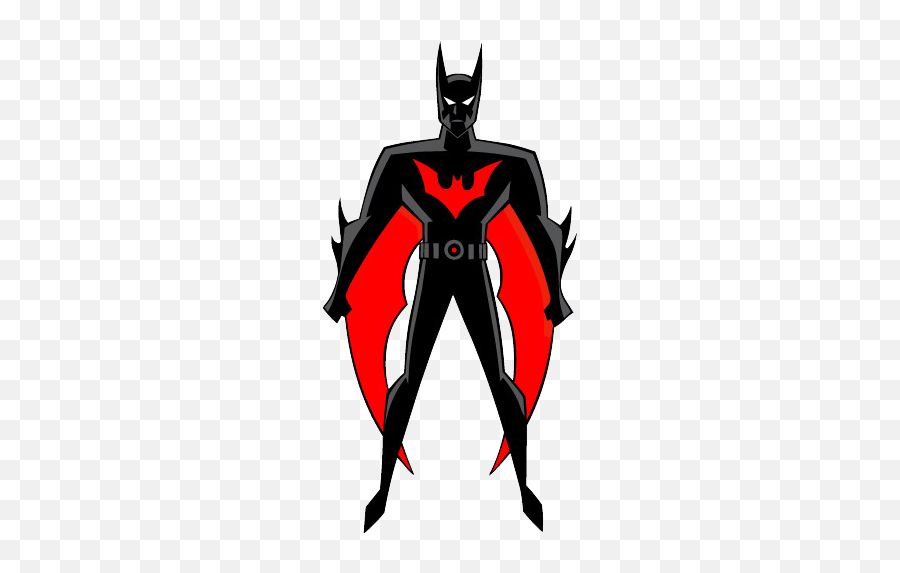 Clip Art Batman Red And Black - Batman Beyond Character Design Emoji,Batman Emoji