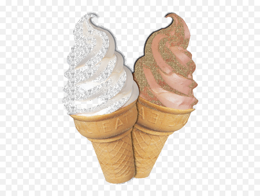 Top Cones Stickers For Android Ios - Glitter Ice Cream Cones Emoji,Ice Cream Cone Emoji