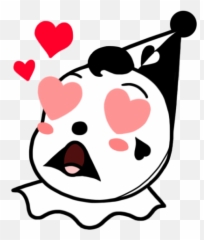 Pierrot Clown - Clip Art Emoji