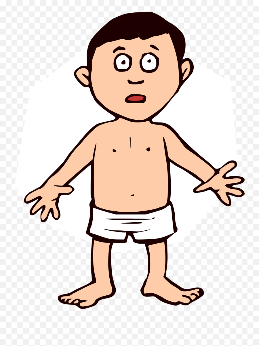 Underwear Boy Child Toddler Baby - Cartoon Man In Boxers Emoji,Butt Cheek Emoji