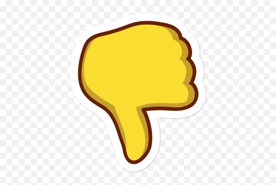 Thumbs Down Emoji - Clip Art,Thumbs Down Emoji