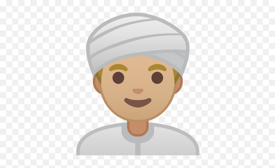 Emoji With Medium - Emojis Hombre Turbante Png,Emoji Chef