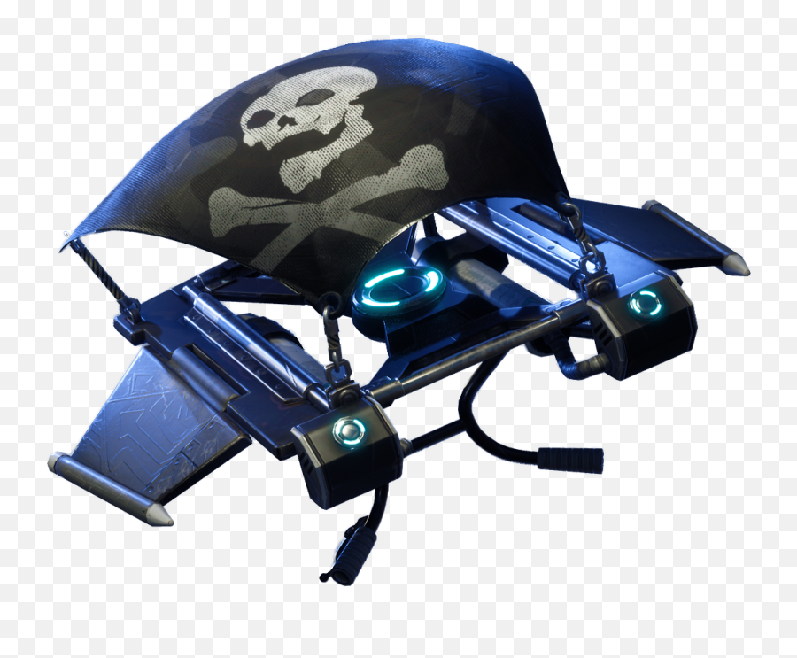 Uncommon Jolly Roger Glider Fortnite - Half Shell Fortnite Glider Emoji,Jolly Roger Emoji