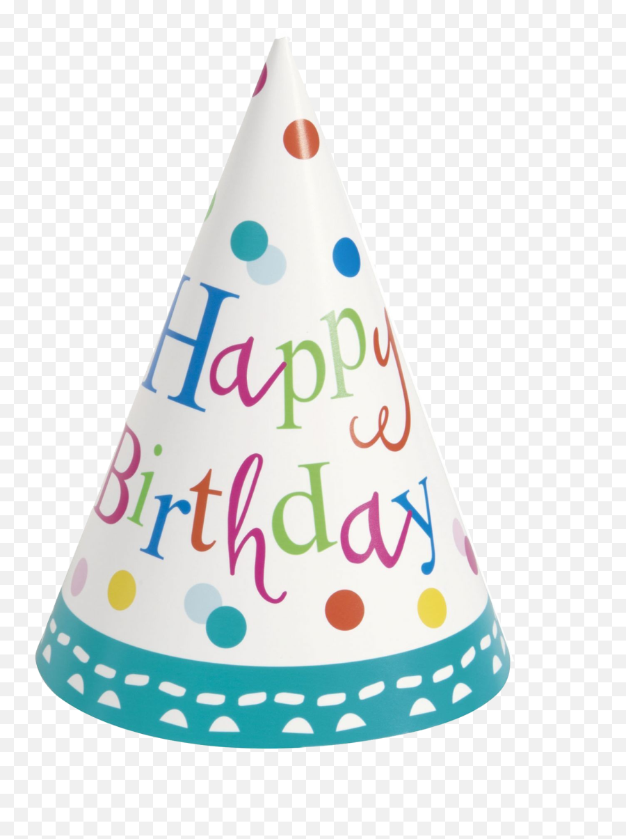 Party Birthday Hat Png - Happy Birthday Party Hat Png Emoji,Emoji Party Hats