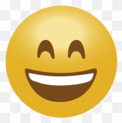 Laughing Emoji Transparent - Translucent Smiley Background